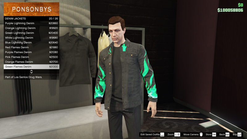 파일:LosSantosDrugWars-GTAOe-MaleTops-DenimJackets19-GreenFlamesDenim.png