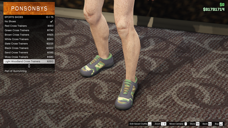 파일:Gunrunning-GTAO-MaleShoes-SportsShoes9-LightWoodlandCrossTrainers.png