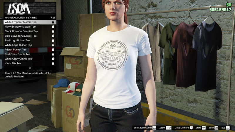 파일:LosSantosTuners-GTAO-FemaleTops-ManufacturerTShirts1-WhiteEmperorMotorsTee.png