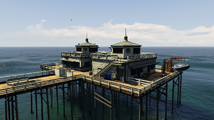 GTA V 초기 버전에 등장하는 건물들.
