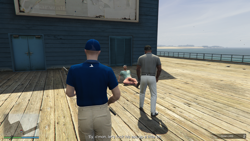 파일:OnCourse-GTAOe-ConfrontTheGolferAtThePier.png