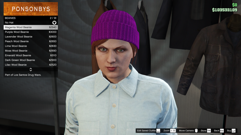 파일:LosSantosDrugWars-GTAOe-FemaleHats-Beanies1-MagentaWoolBeanie.png