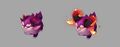 용암 분노뿔 "전략적 팀 전투" 컨셉 (Riot 아티스트 Hing 'Hdot' Chui 작업)