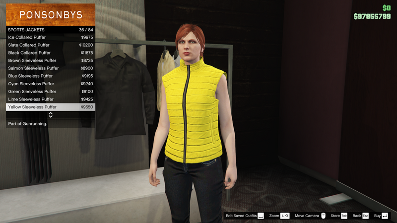 파일:Gunrunning-GTAOe-FemaleTops-SportsJackets19-YellowSleevelessPuffer.png