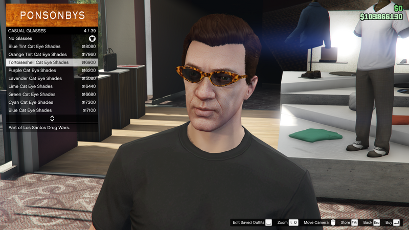 파일:LosSantosDrugWars-GTAOe-MaleGlasses-CasualGlasses31-TortoiseshellCatEyeShades.png