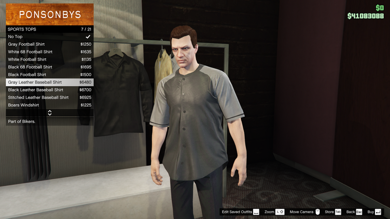 파일:Bikers-GTAO-MaleTops-SportsTops1-GrayLeatherBaseballShirt.png