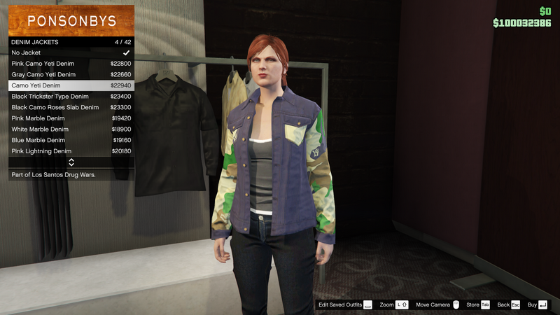 파일:LosSantosDrugWars-GTAOe-FemaleTops-DenimJackets3-CamoYetiDenim.png