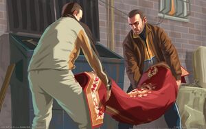 Artwork-Niko&RomanDumpBody-GTAIV.jpg