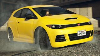 블리스타는 GTA 온라인 락스타 게임즈 소셜 클럽의 시네마틱 프리뷰에 등장하며, 블리스타 콤팩트의 시네마틱 프리뷰 이미지로 잘못 사용되었습니다.