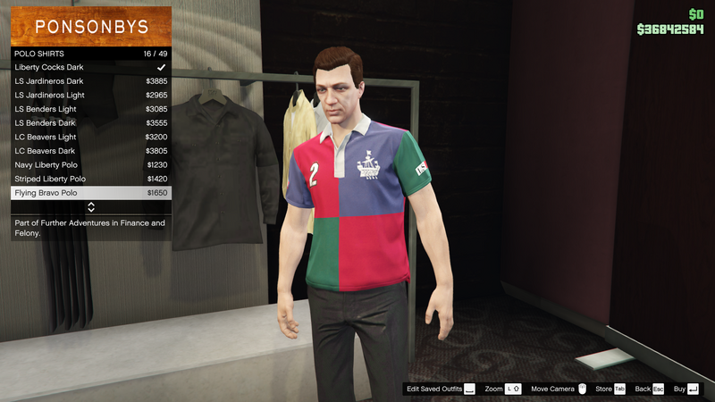 파일:FurtherAdventuresinFinanceandFelony-GTAO-MaleTops-PoloShirts3-FlyingBravoPolo.png