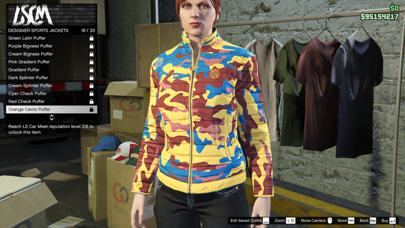 파일:LosSantosTuners-GTAO-FemaleTops-DesignerSportsJackets15-OrangeCamoPuffer.png