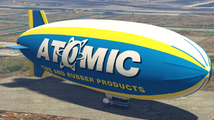 GTA V의 Atomic 블림프. (후측면 보기)
