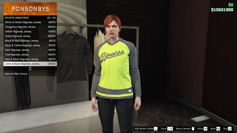 파일:AfterHours-GTAO-FemaleTops-SportsSweaters10-Lime&BlackBignessJersey.png