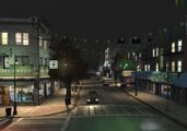 GTA IV에서의 밤의 사라토가 애비뉴.