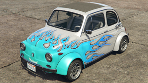 Brioso300Widebody-GTAOe-LiveryFront-BlueBenny'sFlames.png