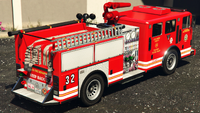 Fire Truck GTAV 후면