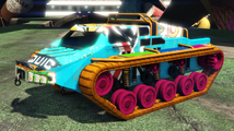 Pump & Run 도색이 된 Nightmare Scarab. (후측면 보기)