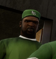 Grand Theft Auto: San Andreas – The Definitive Edition 스크린샷 속의 스위트.
