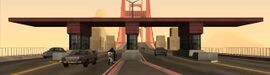GTA San Andreas의 요금소.