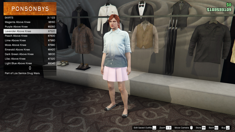 파일:LosSantosDrugWars-GTAOe-FemalePants-Skirts3-LavenderAboveKnee.png