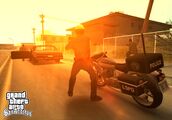 공식 웹사이트의 "Los Santos Police Dept." 섹션에서 찾은 홍보용 스크린샷.