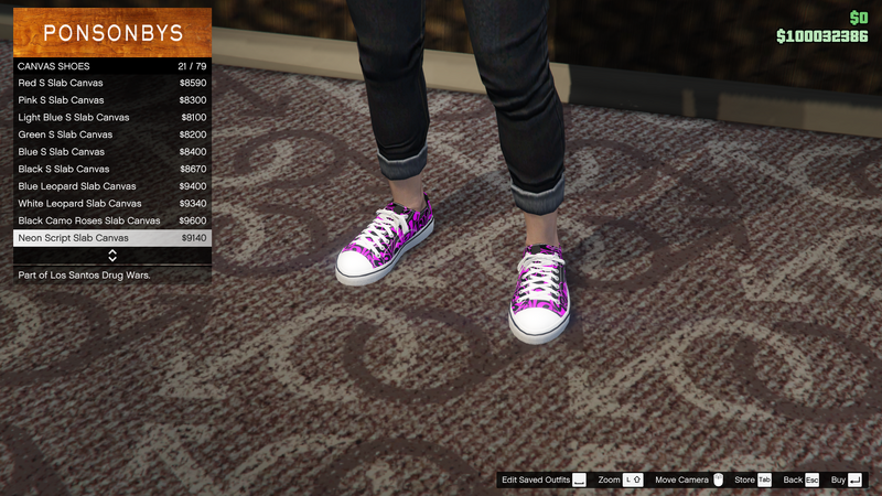 파일:LosSantosDrugWars-GTAOe-FemaleShoes-CanvasShoes20-NeonScriptSlabCanvas.png