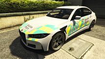 메디컬 쿠리어 배달 임무 시 사용되는 QuickiePharm 브랜드의 센티넬 GTS.