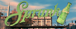 GTA IV 듀크의 Sprunk 간판.