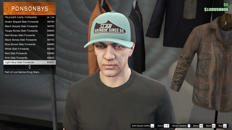 파일:LosSantosDrugWars-GTAOe-MaleHats-TruckerCaps13-LightBlueSlab.png