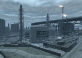 GTA IV의 액터 산업 단지에 있는 Terroil 정유소.