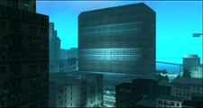 Grand Theft Auto: Liberty City Stories에서의 스위니 종합병원 (PlayStation 2 버전).