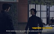 클로드가 아스카의 콘도에 도착해 마리아와 아스카의 환영을 받습니다. 아스카는 협력을 시작하기 전에 해결해야 할 일이 있다고 말합니다.
