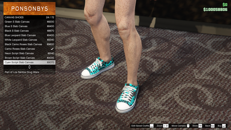파일:LosSantosDrugWars-GTAOe-MaleShoes-CanvasShoes22-CyanScriptSlabCanvas.png