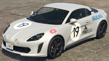 Bulko Racer 리버리가 적용된 팡테르 (GTA 온라인). (후측면 보기)