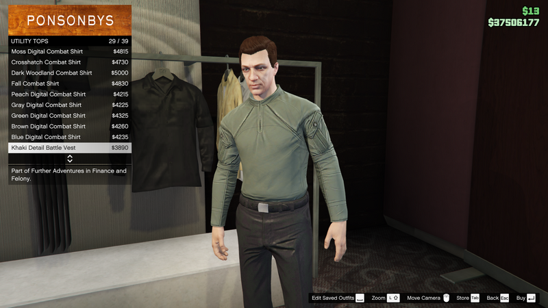 파일:FurtherAdventuresinFinanceandFelony-GTAO-MaleTops-UtilityTops1-KhakiDetailBattleVest.png
