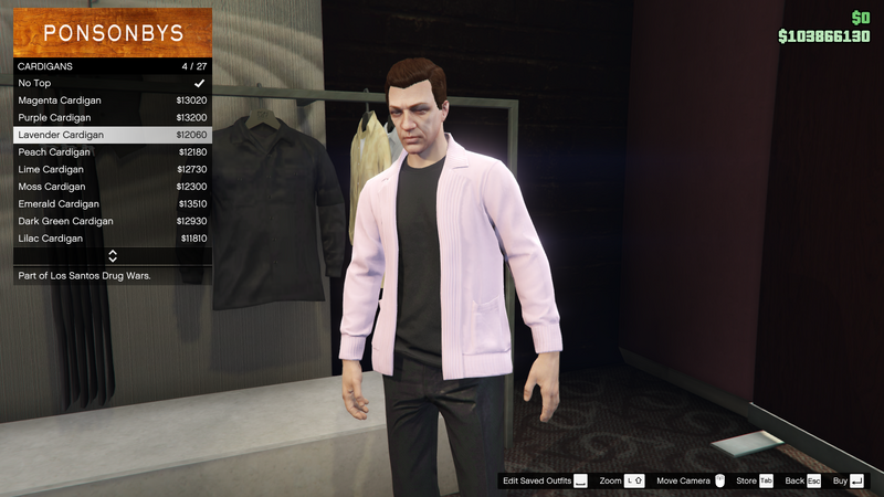 파일:LosSantosDrugWars-GTAOe-MaleTops-Cardigans28-LavenderCardigan.png