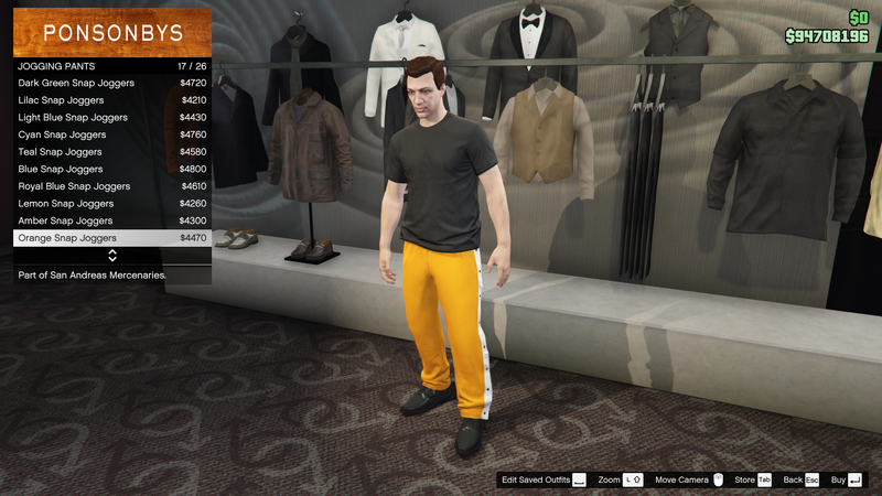 파일:SanAndreasMercenaries-GTAOe-MalePants-JoggingPants17-OrangeSnapJoggers.png