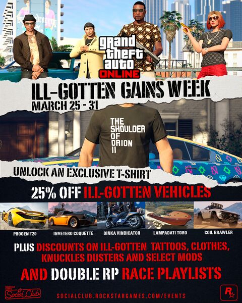 파일:IllGottenGainsWeek-GTAO-Advertisement.jpg