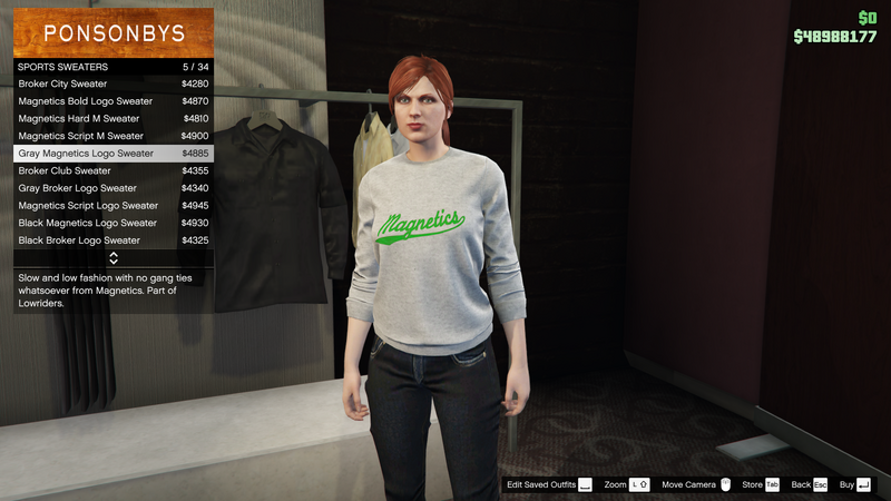 파일:Lowriders-GTAO-FemaleTops-SportsSweaters5-GrayMagneticsLogoSweater.png