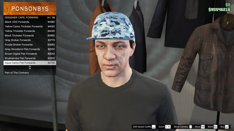 파일:TheContract-GTAOe-MaleHats-DesignerCaps13-AquaCamoFlat.png