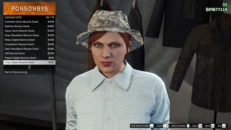 파일:Gunrunning-GTAO-FemaleHats-CanvasHats49-GrayDigitalBoonieDown.png