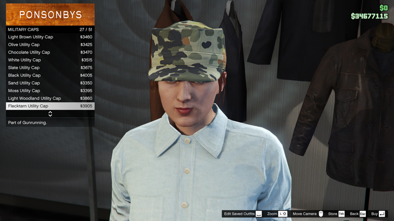 파일:Gunrunning-GTAO-FemaleHats-MilitaryCaps10-FlecktarnUtilityCap.png