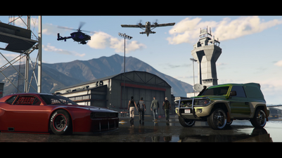 트레일러에 나온 모습.