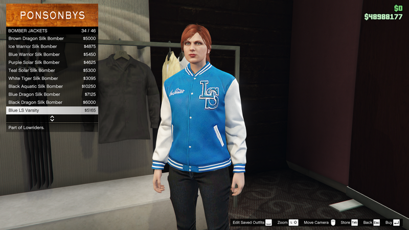 파일:Lowriders-GTAO-FemaleTops-BomberJackets1-BlueLSVarsity.png
