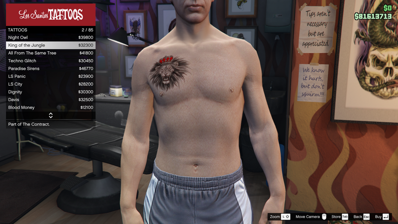 파일:TheContract-GTAOe-MaleTattoos-TorsoChest2-KingoftheJungle.png