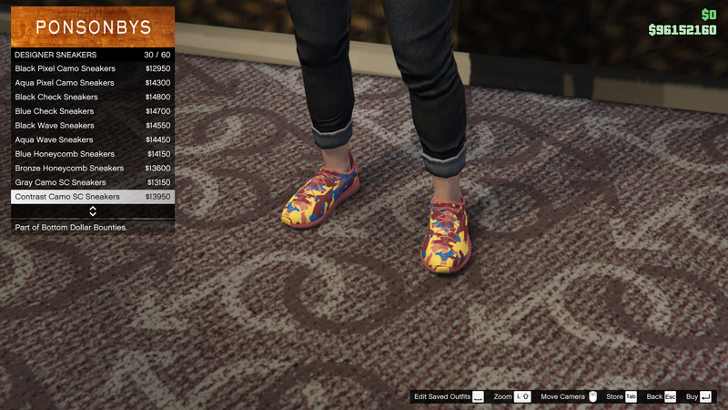파일:BottomDollarBounties-GTAOe-FemaleShoes-DesignerSneakers29-ContrastCamoSCSneakers.png