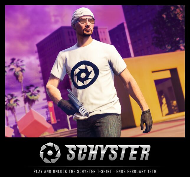 파일:SchysterTShirt-GTAO-Advertisement.jpg