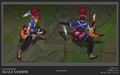 사시미 아칼리 업데이트 컨셉 (Riot 아티스트 Megan 'ZeOcelot' O'Rourke)