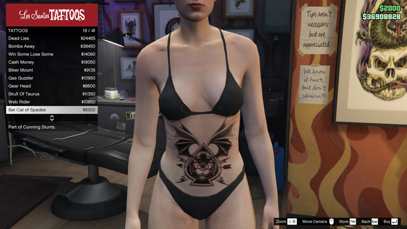 파일:CunningStunts-GTAO-FemaleTattoos-TorsoStomach1-BatCatofSpades.png