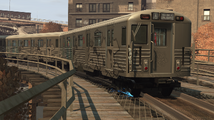 Grand Theft Auto IV의 LTA 지하철 차량.